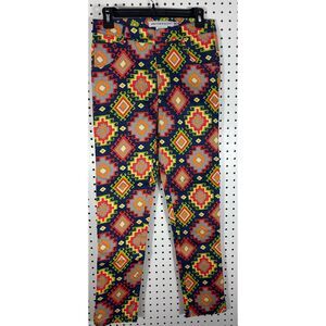 Gretchen Scott 5 pocket printed pants size M